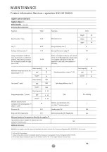 Предварительный просмотр 67 страницы EAS Electric EMW1255GW Instruction Manual