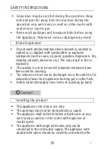 Preview for 37 page of EAS Electric EMW182401 Instruction Manual