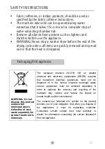 Preview for 40 page of EAS Electric EMW182401 Instruction Manual