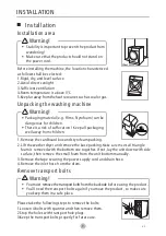 Preview for 42 page of EAS Electric EMW182401 Instruction Manual