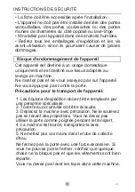 Preview for 70 page of EAS Electric EMW182401 Instruction Manual