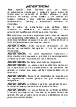 Preview for 2 page of EAS Electric EMZ145W Instruction Manual