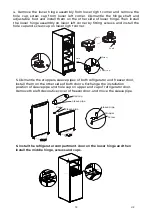 Preview for 31 page of EAS Electric FRIGORIFICO EMF173NF3 Instruction Manual