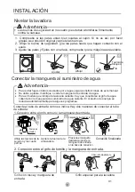 Preview for 10 page of EAS Electric Lavadora EMW580E3 User Manual