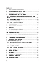 Предварительный просмотр 2 страницы EAS Electric Lavadora EMW610E2 User Manual