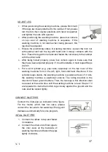 Предварительный просмотр 37 страницы EAS Electric Lavadora EMW610E2 User Manual