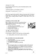 Предварительный просмотр 44 страницы EAS Electric Lavadora EMW610E2 User Manual