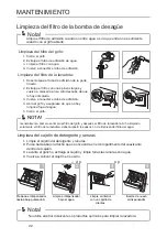 Предварительный просмотр 25 страницы EAS Electric Lavadora y Secadora EWY8614W User Manual