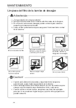 Предварительный просмотр 26 страницы EAS Electric Lavadora y Secadora EWY8614W User Manual