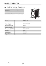 Preview for 59 page of EAS Electric Lavadora y Secadora EWY8614W User Manual