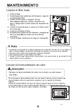 Предварительный просмотр 24 страницы EAS Electric Secadora EMTD9PZ User Manual