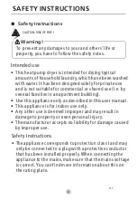 Предварительный просмотр 34 страницы EAS Electric Secadora EMTD9PZ User Manual