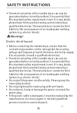 Предварительный просмотр 35 страницы EAS Electric Secadora EMTD9PZ User Manual