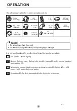 Предварительный просмотр 46 страницы EAS Electric Secadora EMTD9PZ User Manual