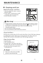 Предварительный просмотр 54 страницы EAS Electric Secadora EMTD9PZ User Manual