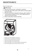 Предварительный просмотр 56 страницы EAS Electric Secadora EMTD9PZ User Manual