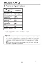 Предварительный просмотр 59 страницы EAS Electric Secadora EMTD9PZ User Manual