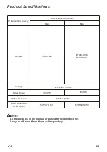 Предварительный просмотр 39 страницы EAS ETW610W User Manual