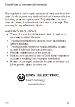 Предварительный просмотр 42 страницы EAS ETW610W User Manual