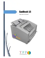 Предварительный просмотр 1 страницы EasiFold EasiBook 15 Operator'S Manual