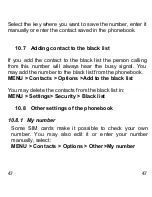 Preview for 49 page of Easiphone MM461 Instruction Manual