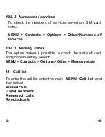 Preview for 50 page of Easiphone MM461 Instruction Manual