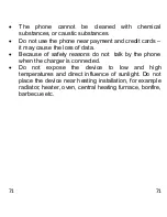 Preview for 78 page of Easiphone MM461 Instruction Manual