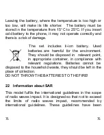 Preview for 82 page of Easiphone MM461 Instruction Manual