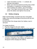 Предварительный просмотр 12 страницы Easiphone MM910 Instruction Manual