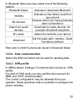 Предварительный просмотр 53 страницы Easiphone MM910 Instruction Manual