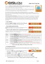 EasiWise Standard Quick Start User Manual preview