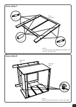 Предварительный просмотр 7 страницы EAST COAST Coast Dresser Assembly And Care Instructions