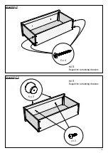 Preview for 8 page of EAST COAST Devon Dresser Manual