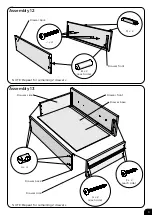 Предварительный просмотр 9 страницы EAST COAST Dorset Dresser Assembly And Care Instructions