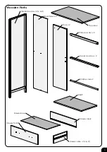 Предварительный просмотр 3 страницы EAST COAST Dorset Wardrobe Assembly And Care Instructions