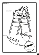 Preview for 3 page of EAST COAST Folding Highchair Assembly And Care Instructions