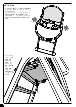 Предварительный просмотр 6 страницы EAST COAST Folding highchair Assembly And Care Instructions