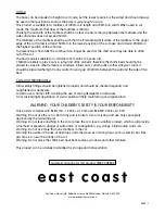 Preview for 5 page of EAST COAST Hudson Assembly Manual