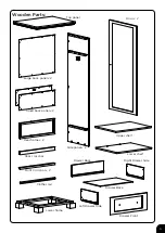 Предварительный просмотр 3 страницы EAST COAST Montreal Wardrobe Assembly And Care Instructions