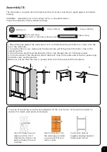 Preview for 11 page of EAST COAST Montreal Wardrobe Assembly And Care Instructions