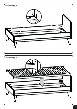 Предварительный просмотр 8 страницы EAST COAST Panama Cotbed Assembly And Care Instructions