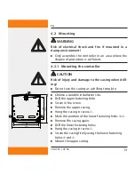 Preview for 13 page of EAST COAST Temperature differential controller Operatinginstructions And Installation Manual