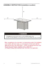 Preview for 18 page of EAST OAK GFT22001 Owner'S Manual