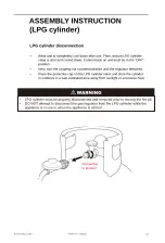 Предварительный просмотр 17 страницы EAST OAK GFT22004 Owner'S Manual