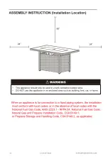 Предварительный просмотр 18 страницы EAST OAK GFT22004 Owner'S Manual