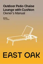 EAST OAK PCL23002 Owner'S Manual preview