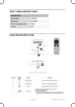 Preview for 8 page of EAST OAK TPH22002 Owner'S Manual