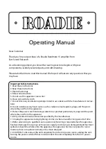 East Sound Research roadie bandmate 15 Operating Manual предпросмотр