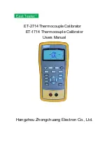 Preview for 1 page of East Tester ET-1714 User Manual