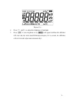 Предварительный просмотр 11 страницы East Tester ET-1714 User Manual